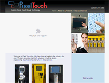 Tablet Screenshot of pixeltouch.com